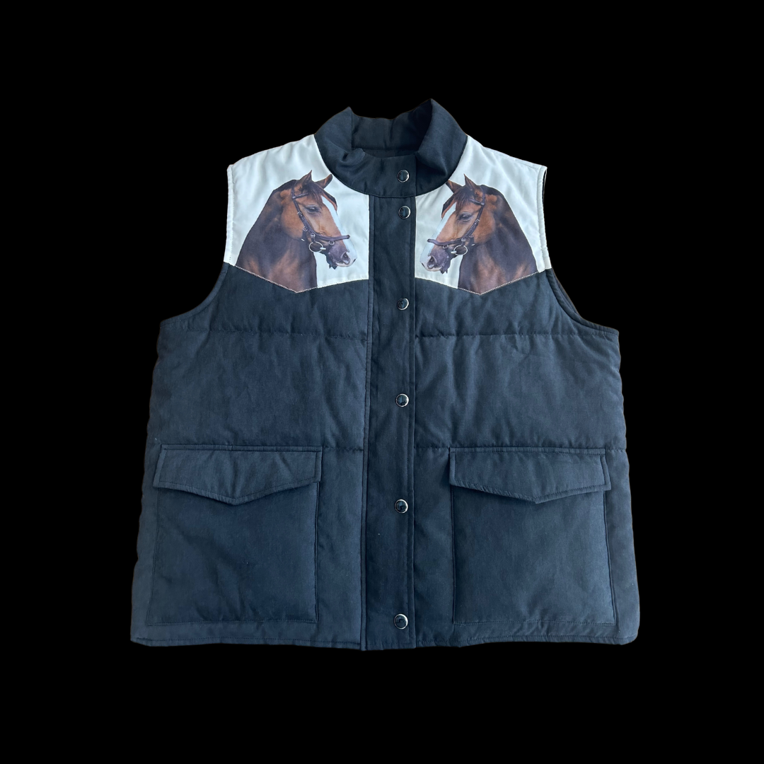 MOD WILD HORSES PUFFER VEST