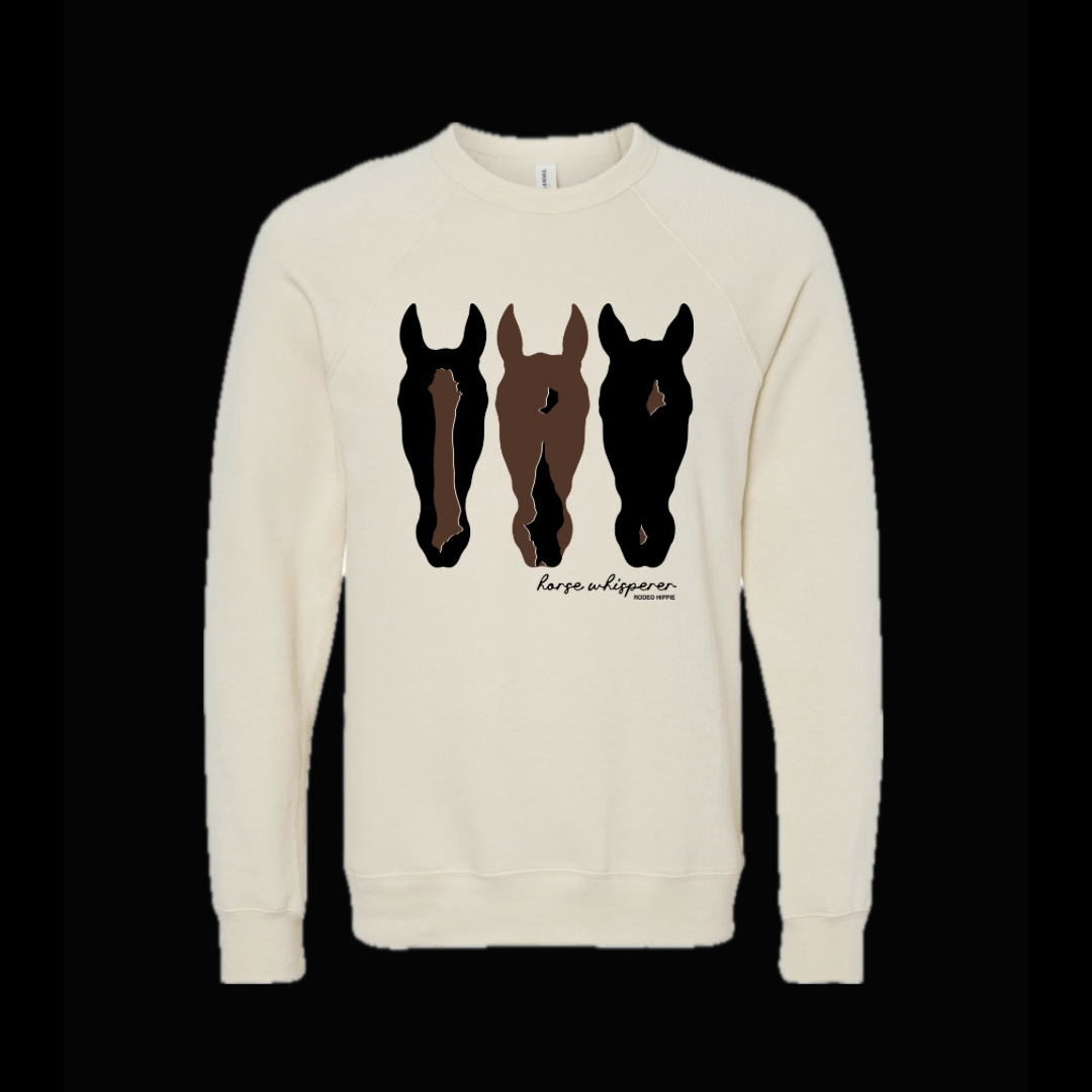 HORSE WHISPERER SWEATSHIRT NATURAL